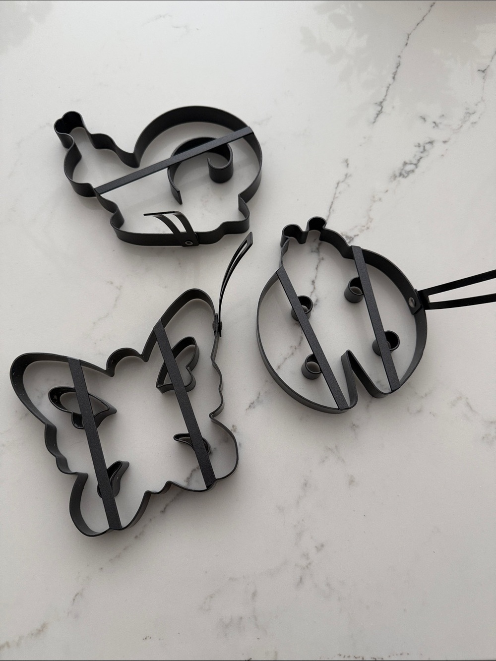 Pancake or Cookie Molds - Butterfly, Snail, Ladybug